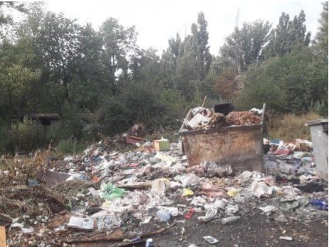 Скарги від мешканців Кривого Рогу на забруднення навколишнього середовища сміття