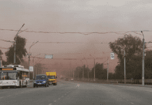 Часті пилові бурі в Кривому Розі. Що робити і як уберегтися?